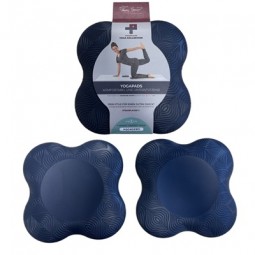 R Yoga Knie Pads 2er Pack, dunkelblau #teamplayer