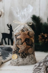 W Deko Potpourri XXL mit Curly Moos und Früchte natur