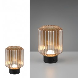 Tischlampe LED Hx19,5 cm, amber