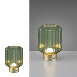 Tischlampe LED Hx19,5 cm, grün