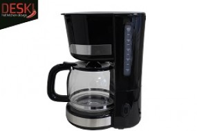 Kaffeemaschine Edelstahl 1,5 Ltr. 1000W schwarz