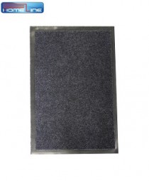 Fussmatte-Schmutzfangmatte 40x60 cm, grau