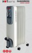 Ölheizkörper mit 7 Rippen 1500 W, weiss