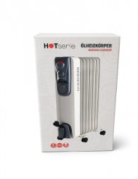 Ölheizkörper 1500 Watt HOTserie, weiß