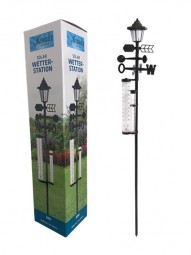 Wetterstation Solar 5in1 Hx158 cm