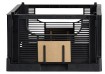 Klappbox Trendy 50x33x20 cm, schwarz
