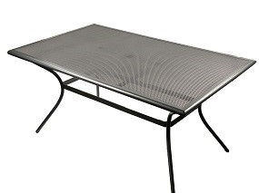 Streckmetall Tisch 150x90 cm