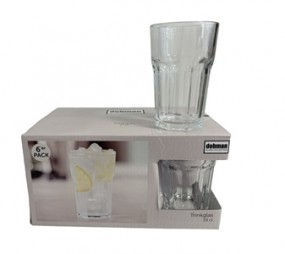 Glas - Trinkgläser 33 cl, 6er Pack