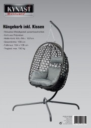 Hängekorb inkl. Kissen