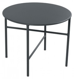 Beistelltisch Ø 50 cm, Anthrazit
