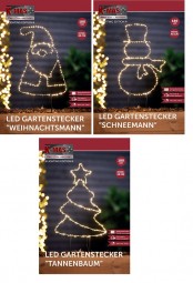 W Gartenstecker 3 versch. Modelle, 180 LED