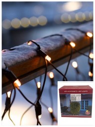 W Lichternetz 320 LED strombetrieben