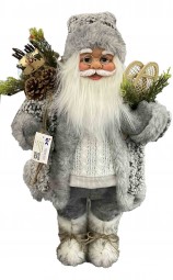 W Weihnachtsmann H x 80 cm, grau