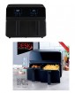 Fritteuse Heißluft Doppelt 9 Ltr. 2200 W