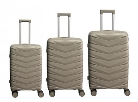 Koffer - Trolley Set 3-tlg. taupe