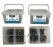 Schraubenset in Box, 2 versch. Sorten