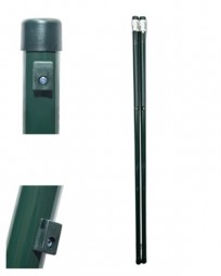 Zaunpfosten H x 150cm, dunkelgrün