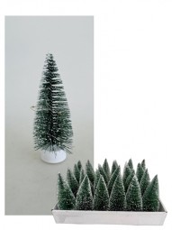 W Deko Tannenbaum 10 LED H x 12,5 cm, im Tray