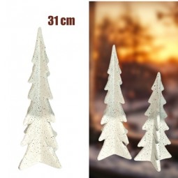 W Deko Tannenbaum aus Steingut H x 31 cm