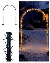 W Lichterbogen H x 230 cm, 500 LED