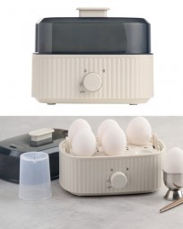 Eierkocher 300 Watt, creme-matt