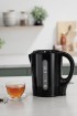 Wasserkocher 1,7 Liter - 2200 Watt, schwarz