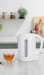 Wasserkocher 1,7 Liter - 2200 Watt, weiß