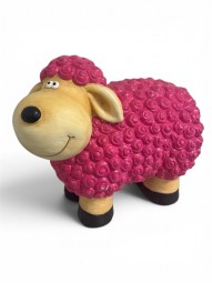G Deko Schaf Kasper H x 42 cm, pink