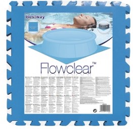 SO Poolmatten 9er Pack 50x50 cm BESTWAY®