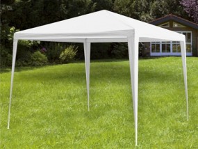 Pavillon 3x3 m weiß Kynast Exklusiv