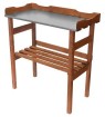 Pflanztisch aus Holz 78x38x86 cm braun